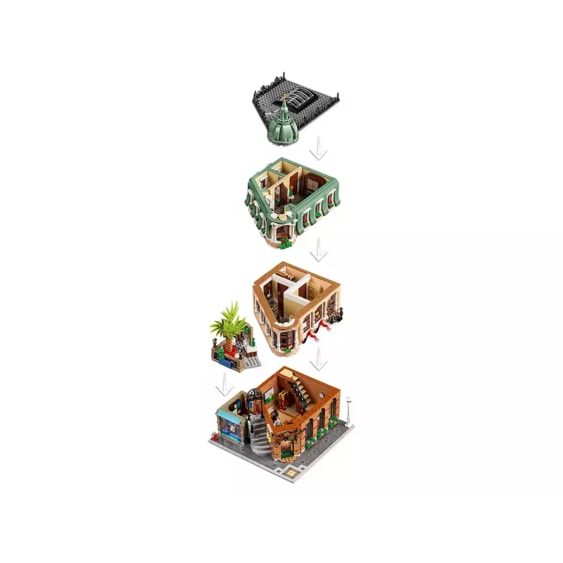 LEGO Icons 10297 Boutique Hotel set de construcción modular (3066 piezas)