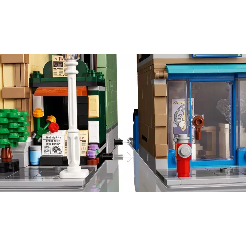 LEGO Icons 10297 Boutique Hotel set de construcción modular (3066 piezas)