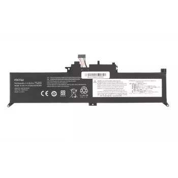 MITSU batería de portátil 2700mAh 14,8V (40Wh) 4 celdas Li-Ion para Lenovo ThinkPad Yoga 260 370 X380 - negra