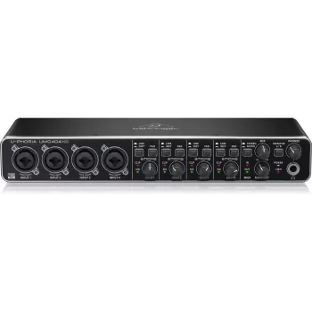 Behringer UMC404HD Interfaz de audio USB 4x4 24-bit/192 kHz con previos MIDAS