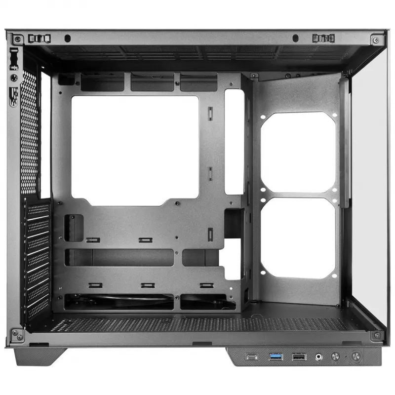 Tacens Mars Gaming MCMIRAGE Caja de ordenador semitorre Negra
