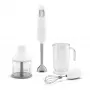 SMEG HBF03WHEU Batidora de mano, 700 W, brazo batidor de acero inoxidable, Blanca
