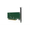 ICY DOCK EXLink MB308A Tarjeta adaptadora PCIe 4.0 x16 NVMe con 2 conectores SlimSAS 8i (SFF-8654) y Redriver