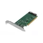 ICY DOCK EXLink MB308A Tarjeta adaptadora PCIe 4.0 x16 NVMe con 2 conectores SlimSAS 8i (SFF-8654) y Redriver