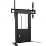 ONKRON FPRO2L-40-B Soporte de suelo para TV de 55-100 pulgadas, Negro, capacidad de carga 100 kg, carro AV móvil
