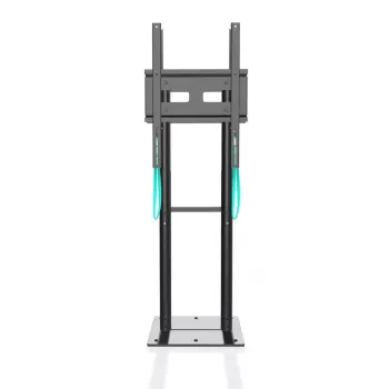 ONKRON FPRO2L-20-B Carro de TV móvil para televisores de 55-100 pulgadas, Negro