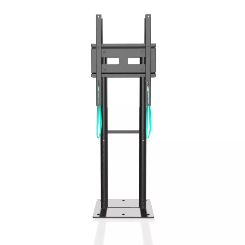 ONKRON FPRO2L-20-B Carro de TV móvil para televisores de 55-100 pulgadas, Negro