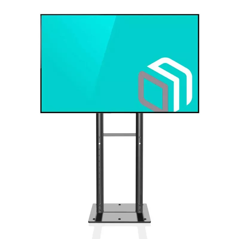 ONKRON FPRO2L-20-B Carro de TV móvil para televisores de 55-100 pulgadas, Negro
