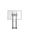 ONKRON FPRO2L-20-B Carro de TV móvil para televisores de 55-100 pulgadas, Negro