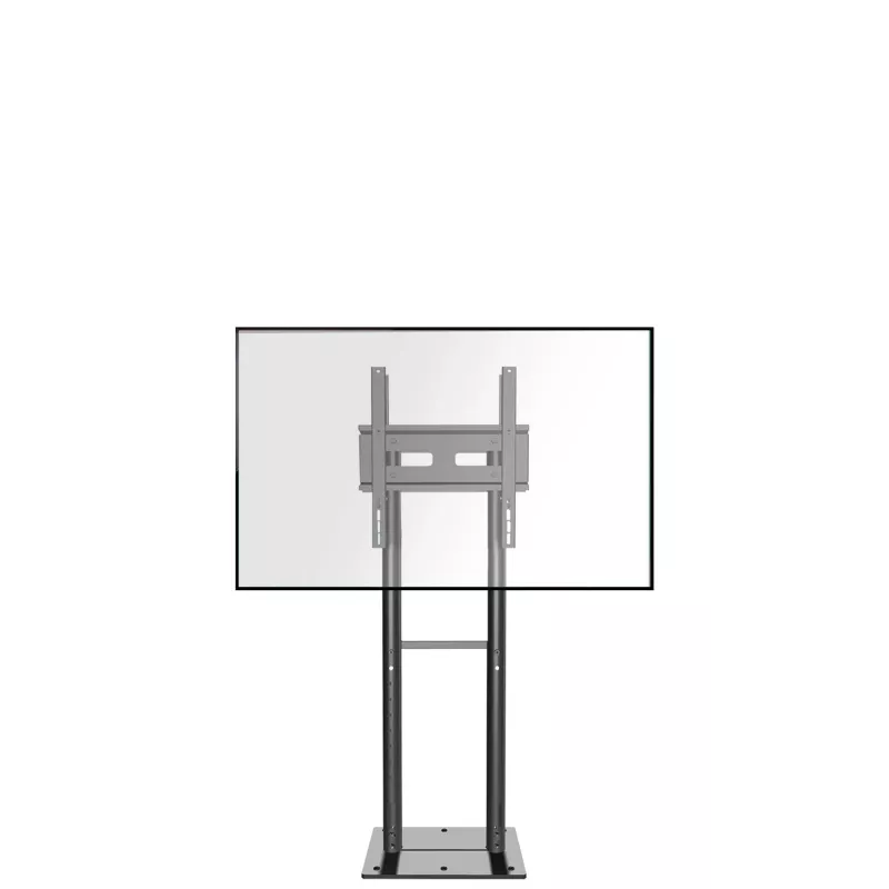 ONKRON FPRO2L-20-B Carro de TV móvil para televisores de 55-100 pulgadas, Negro