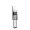 ONKRON FPRO2L-20-B Carro de TV móvil para televisores de 55-100 pulgadas, Negro