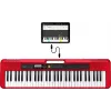 Casio CT-S200 Teclado MIDI 61 teclas USB Rojo