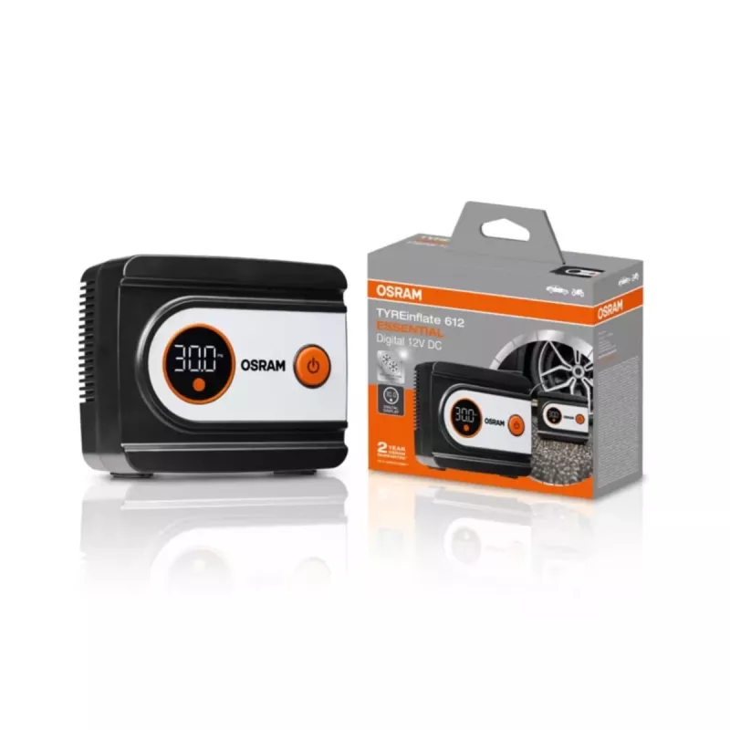OSRAM TyreInflate 612 Essential Compresor inflador de neumáticos de coche 12V