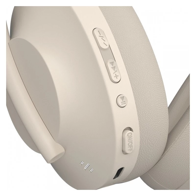 Defender Auriculares Bluetooth Freemotion B485 ANC Beige