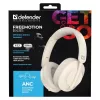 Defender Auriculares Bluetooth Freemotion B485 ANC Beige