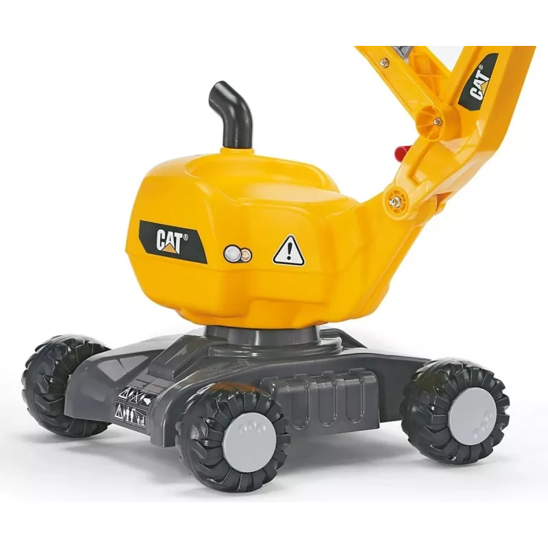 MILLY MALLY Rolly Toys Digger CAT Excavadora de juguete para montar