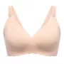 MOMCOZY YN46 Sujetador de lactancia sin costuras con soporte Floral Skin S