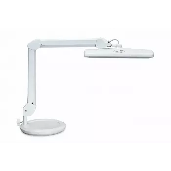 MAUL Lámpara de escritorio LED Intro regulable con soporte blanca