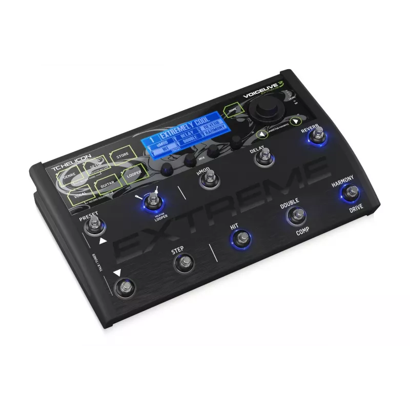 TC-Helicon VoiceLive 3 Extreme - Procesador multiefectos de guitarra y voz con looper
