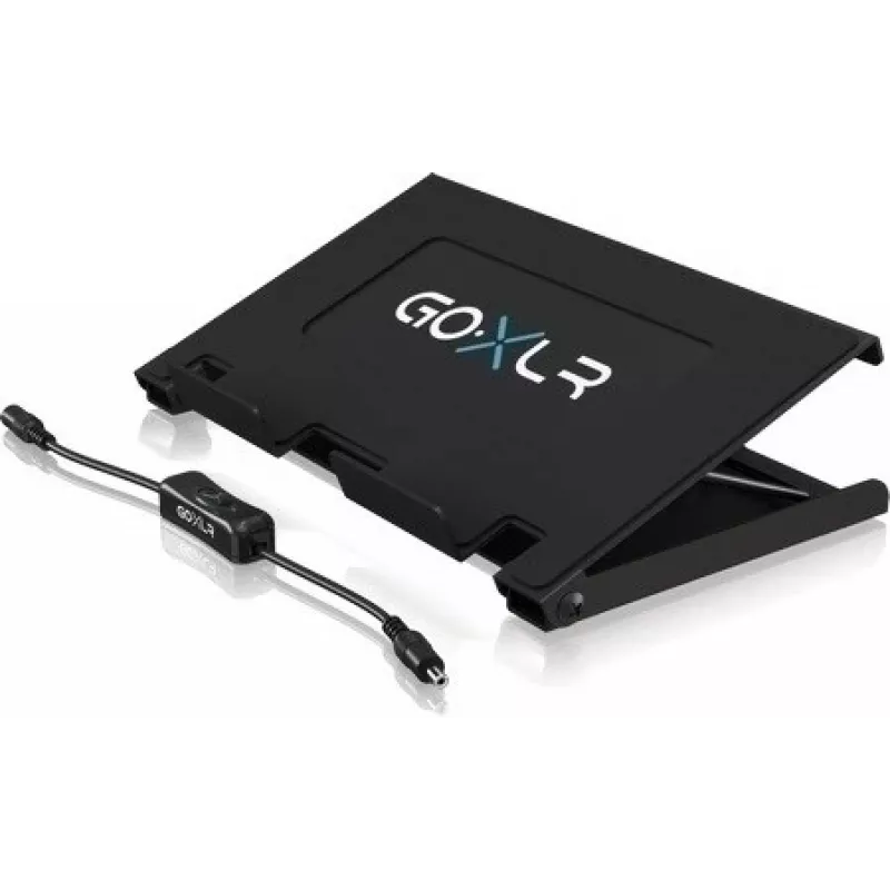TC Helicon GO XLR Desk Stand – Soporte de mesa para GO XLR, Negro, Acero