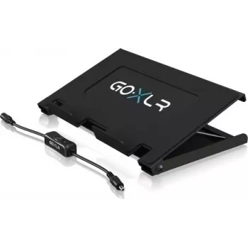 TC Helicon GO XLR Desk Stand – Soporte de mesa para GO XLR, Negro, Acero