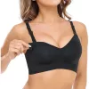 MOMCOZY YN21 Sujetador de lactancia Negro S
