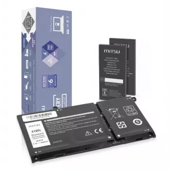 MITSU Batería de portátil para Dell Latitude 3410, 3510, Inspiron 5401, 5402, 5501, 5502, 5505 - 3600mAh, 11,4V, 41Wh, Li-Ion