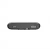 Gembird PB10-PD20-LCD-01 Batería externa con cables integrados, carga rápida 20W, 10000 mAh, Negro