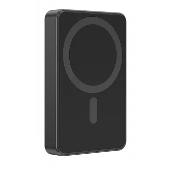 Gembird PB10-WPC15M-01 Batería externa inalámbrica magnética 15W, 10000 mAh, Negro
