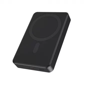 Gembird PB10-WPC15M-01 Batería externa inalámbrica magnética 15W, 10000 mAh, Negro