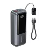Gembird PB10-PD20-LCD-02 Batería externa compacta de carga rápida con pantalla LCD, 20W, 10000 mAh, Space Grey