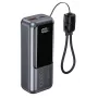Gembird PB10-PD20-LCD-02 Batería externa compacta de carga rápida con pantalla LCD, 20W, 10000 mAh, Space Grey