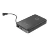 Gembird PB10-WPC15MS-01 Batería externa inalámbrica magnética con soporte integrado, 15W, 10000 mAh, Negro
