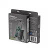 Gembird PB10-WPC15MS-01 Batería externa inalámbrica magnética con soporte integrado, 15W, 10000 mAh, Negro