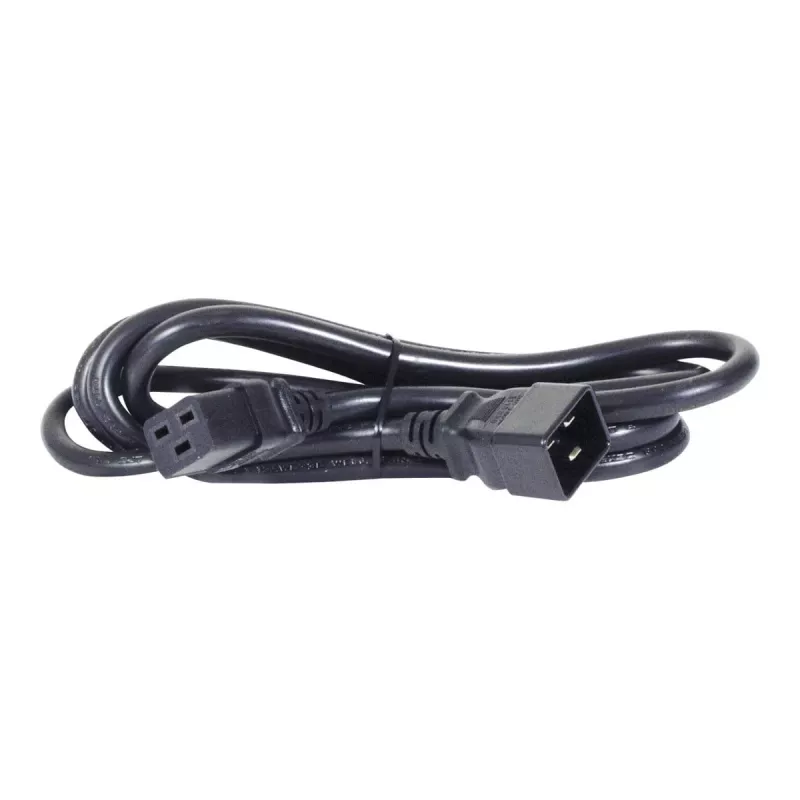 APC Cable de alimentación - IEC 60320 C19 a IEC 60320 C20, 2,5 m, Negro