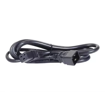 APC Cable de alimentación - IEC 60320 C19 a IEC 60320 C20, 2,5 m, Negro