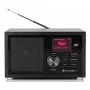 GoGen DAB620BTCB Radio portátil DAB+ y FM con Bluetooth, reproductor de CD y reproducción USB-MP3, Negro