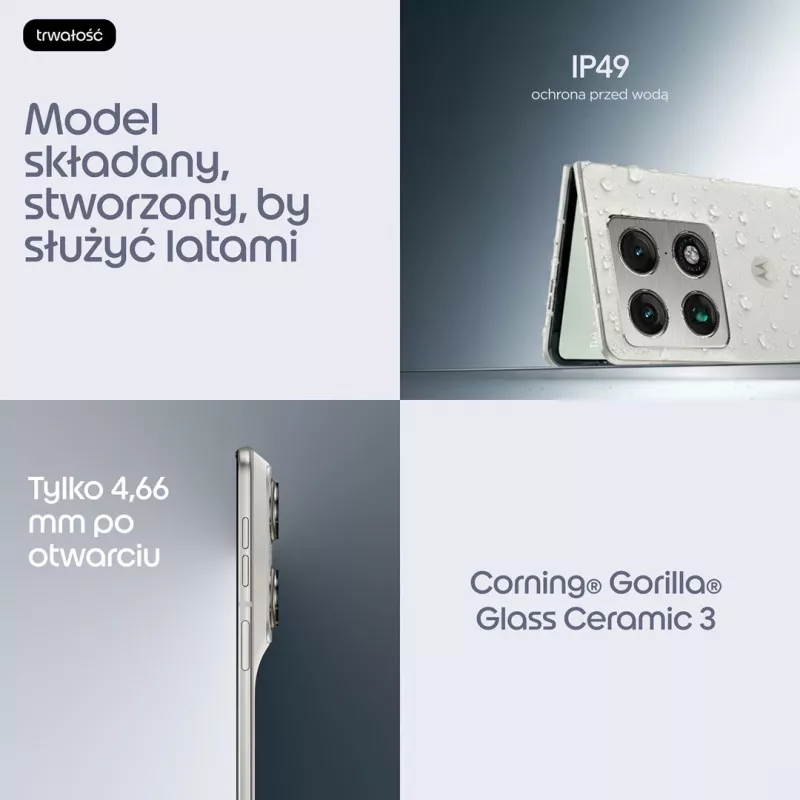 Motorola razr fold 16/512GB Blanco lirio