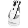 Socket Mobile DURASCAN D720 Lector de códigos de barras lineal y QR blanco con base de carga