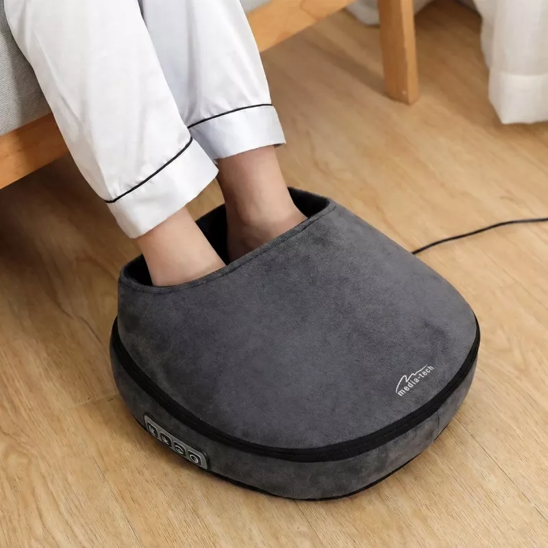 Media-Tech MT6541 Masajeador de pies con calor, shiatsu y compresión de aire