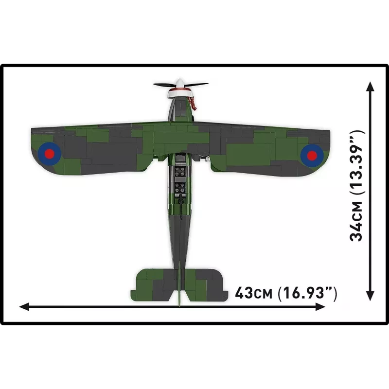 COBI KLOCKI Bloques de construcción Fairey Swordfish Executive Edition 959 piezas