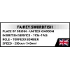 COBI KLOCKI Bloques de construcción Fairey Swordfish Executive Edition 959 piezas