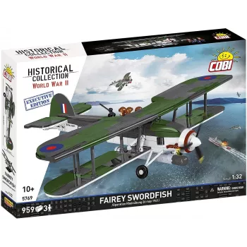 COBI KLOCKI Bloques de construcción Fairey Swordfish Executive Edition 959 piezas