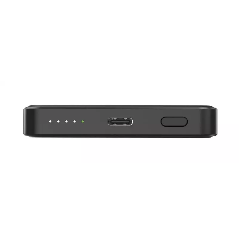 Gembird PB05-WPC15M-01 Batería externa inalámbrica magnética 15W, 5000mAh, negra