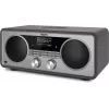 TechniSat DIGITRADIO 602 Radio DAB+/FM/Internet con Bluetooth, reproductor de CD y base de carga Qi - antracita/plata