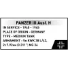 COBI 958 PCS HC WWII Panzer III Ausf. H Set de bloques de construcción