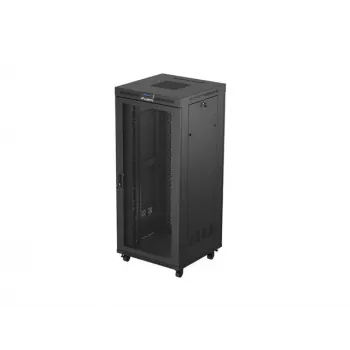 Lanberg FF01-8837-23BL Armario rack 37U de pie negro