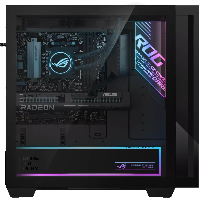 ASUS ROG GM700 PC gaming - AMD Ryzen 7-9800X3D, 32GB DDR5, 2TB SSD, AMD Radeon RX 9070 XT, Windows 11 Home