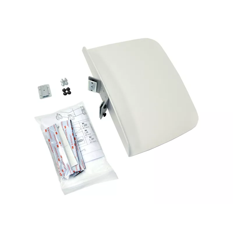 Ergotron Utility Shelf - Componente de montaje (fijaciones, estante para carro) - para impresora - Blanco - para Neo-Flex ESD WorkSpace; TeachWell LCD Mobile Digital Platform, Mobile Digital Platform