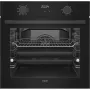 MPM-63-BO-30 Horno eléctrico empotrable Negro, 67L, 9 funciones, clase energética A